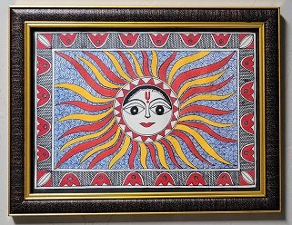 Explore the Beauty of Sun Madhubani Paintings - Image 2