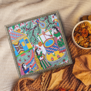 Exploring the Beauty of village life Madhubani Paintings