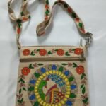 hand painted sling bag