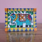 Madhubani Folk Art Hand painted greeting cards