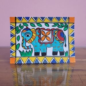 Madhubani Folk Art Hand painted greeting cards