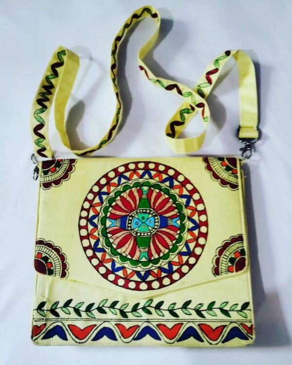 khadi cotton sling bag