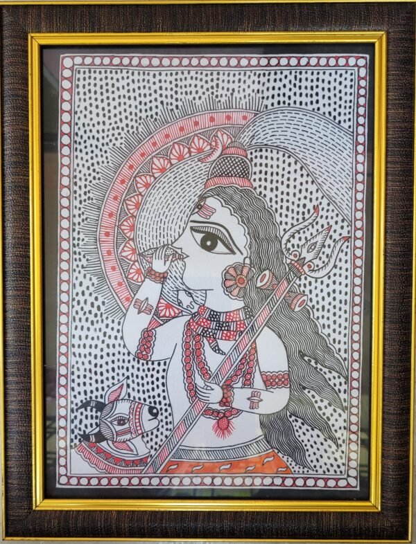 Discover the Beauty of lord Shiv Madhubani Paintings - Image 3