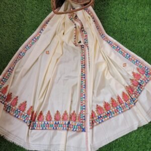 Hand painted Madhubani motif dopta (Gents)